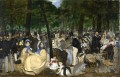 Musique aux Tuileries Gard Édouard Manet
